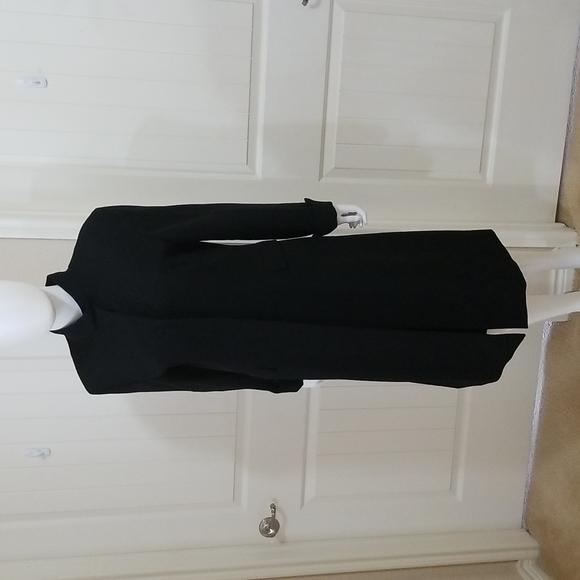 Casual Corner Dresses & Skirts - Vintage black coat/dress in excellent condition!!!!
